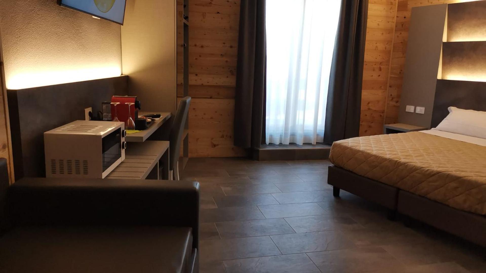 Albergo Rusen Borno Buitenkant foto